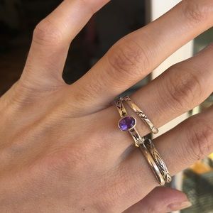 Sterling Silver Stacking Rings